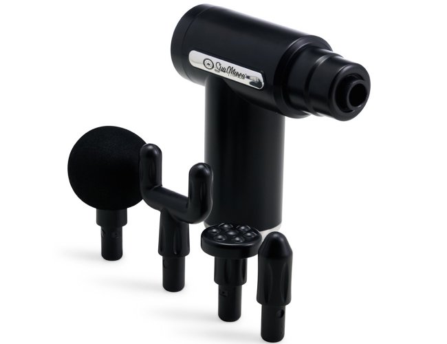 Massageador Portátil Personalizado De Plástico Com 4 Cabeças