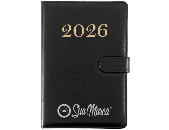 Agenda Personalizada com Fecho Magnético XV6107