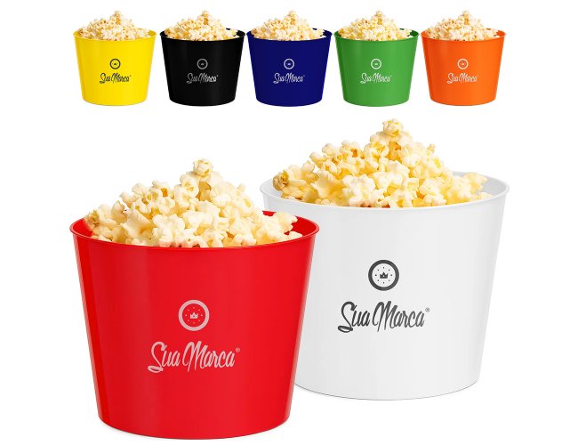 Balde para Pipoca Personalizado de 3 Litros GV007