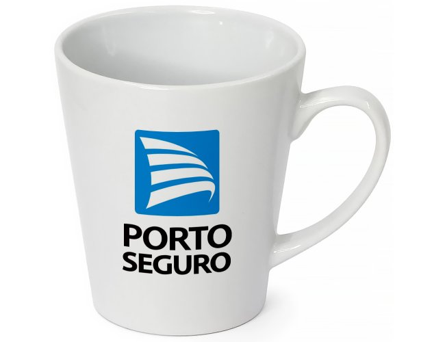 Caneca Personalizada Cônica Cerâmica 355ml PV979