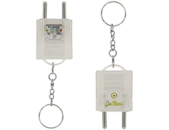 Plug Tomada Teste Identificador de Tensão 127v e 220v