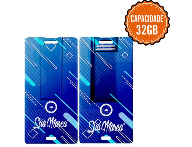 Mini Pen Card Personalizado De Plástico Com Memória Oculta FIT Com Capacidade De 32GB