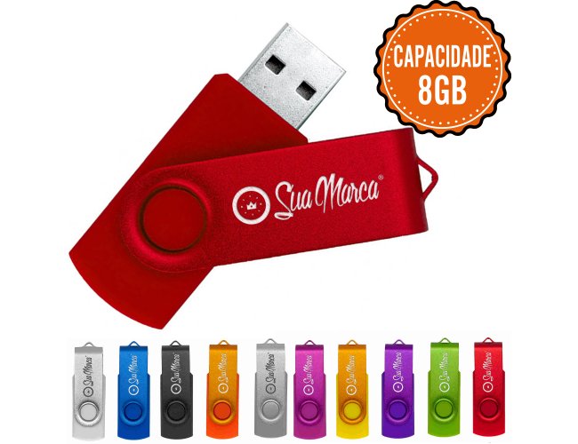 Pen Drive Personalizado FUN COLOR P042-8GB