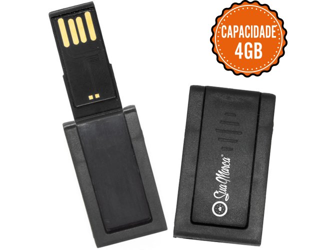 Mini Pen Card Personalizado De Plástico Com Memória Oculta E Capacidade De 4GB