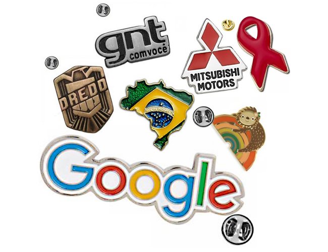 Pin De Metal Personalizado Com Relevo, Banho De Níquel E Esmalte Colorido