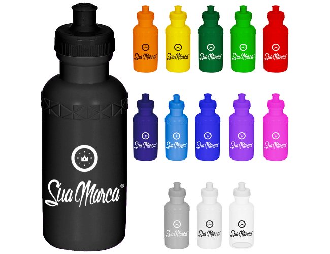 Squeeze Personalizado De Plástico Com Capacidade De 500ml