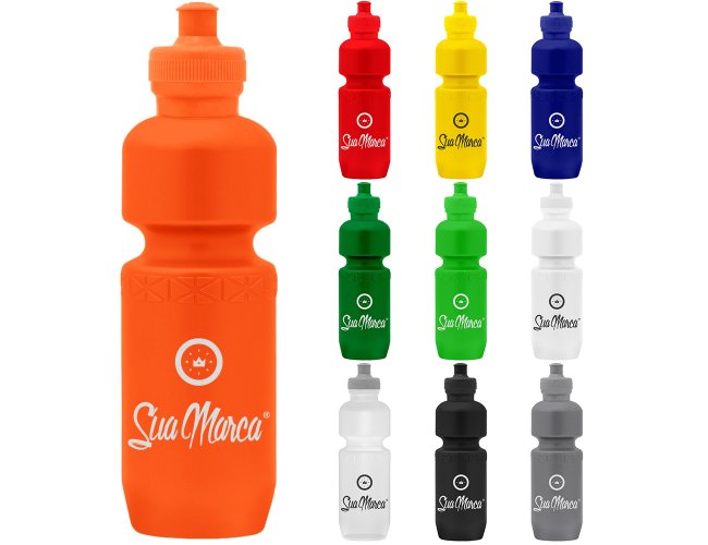 Squeeze Personalizado De Plstico Com Capacidade De 750ml