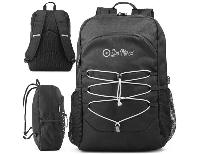 Mochila Para Notebook TRAÇO BAG De Poliéster 18 Litros