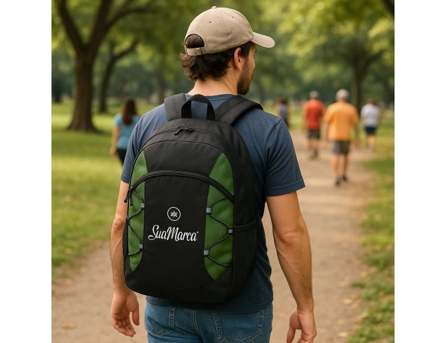 Mochila FREEWAY De 600D Ripstop Colorido 16 Litros