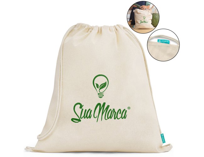 Sacola Tipo Mochila Personalizada CITY ECO BAG