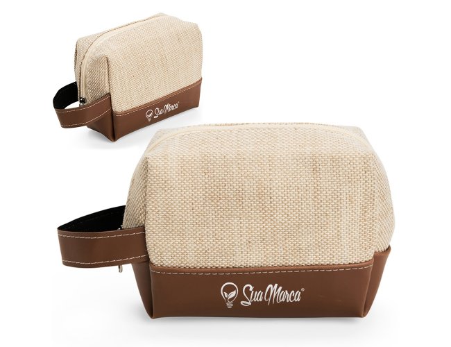 Ncessaire Ecolgica Personalizada De Juta XV15294