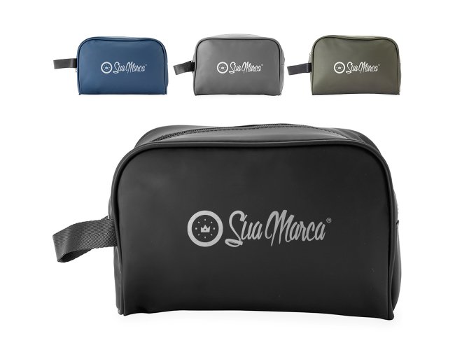 Ncessaire Personalizada De Couro Sinttico XV19020