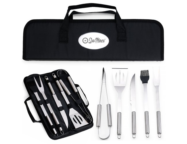 Kit Churrasco Personalizado com 5 Peças XV8217