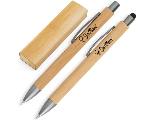 Kit de Caneta e Lapiseira Personalizado Eco XV8251
