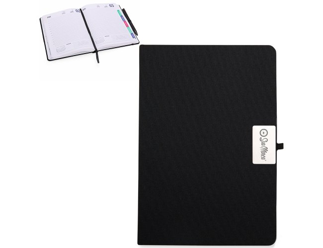Agenda Diária Personalizada Capa de Linho XV9060